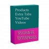 PrestaShop Products Extra Tabs + YouTube MP4 Video + Geolocation Support